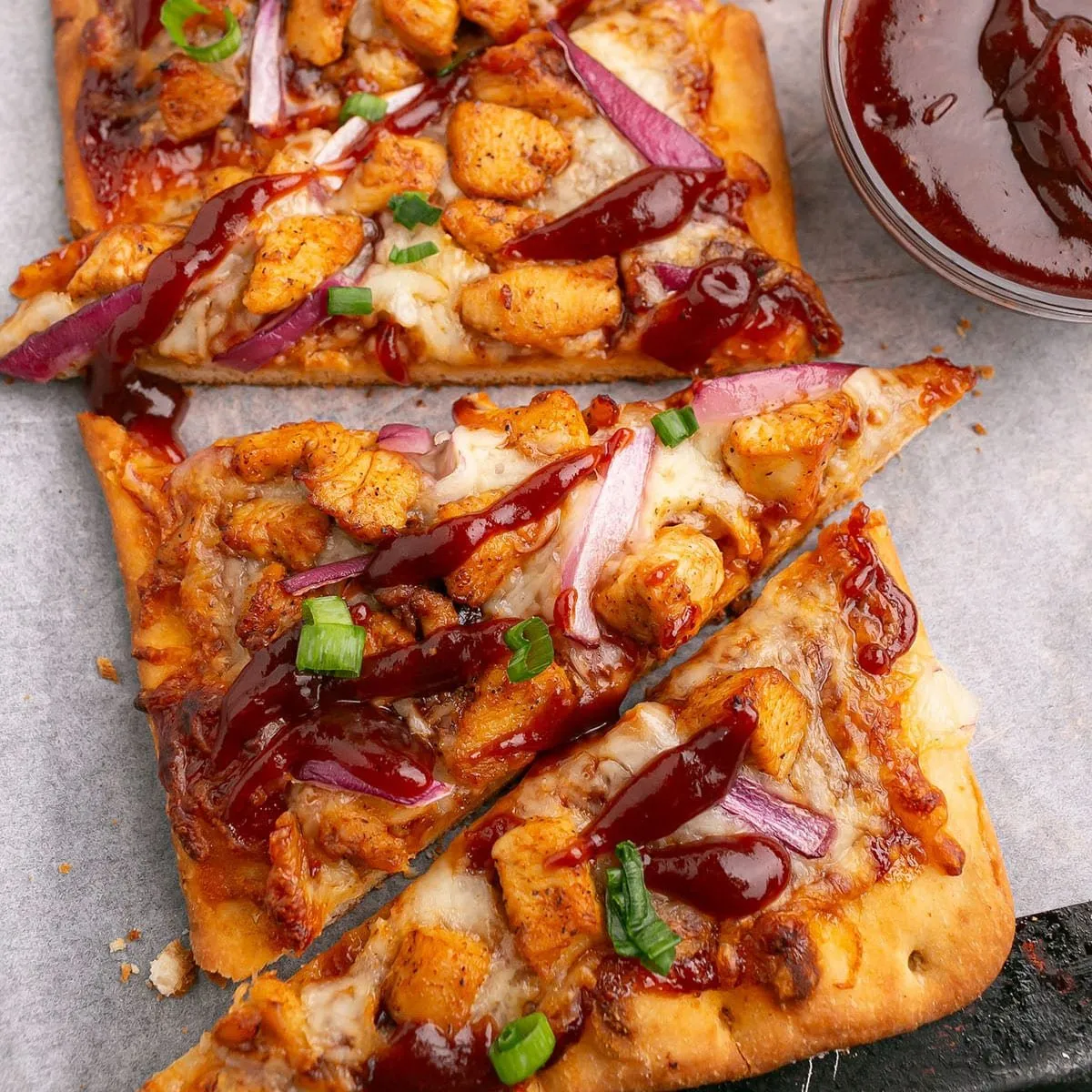 BBQ Chicken Flatbread Pizza