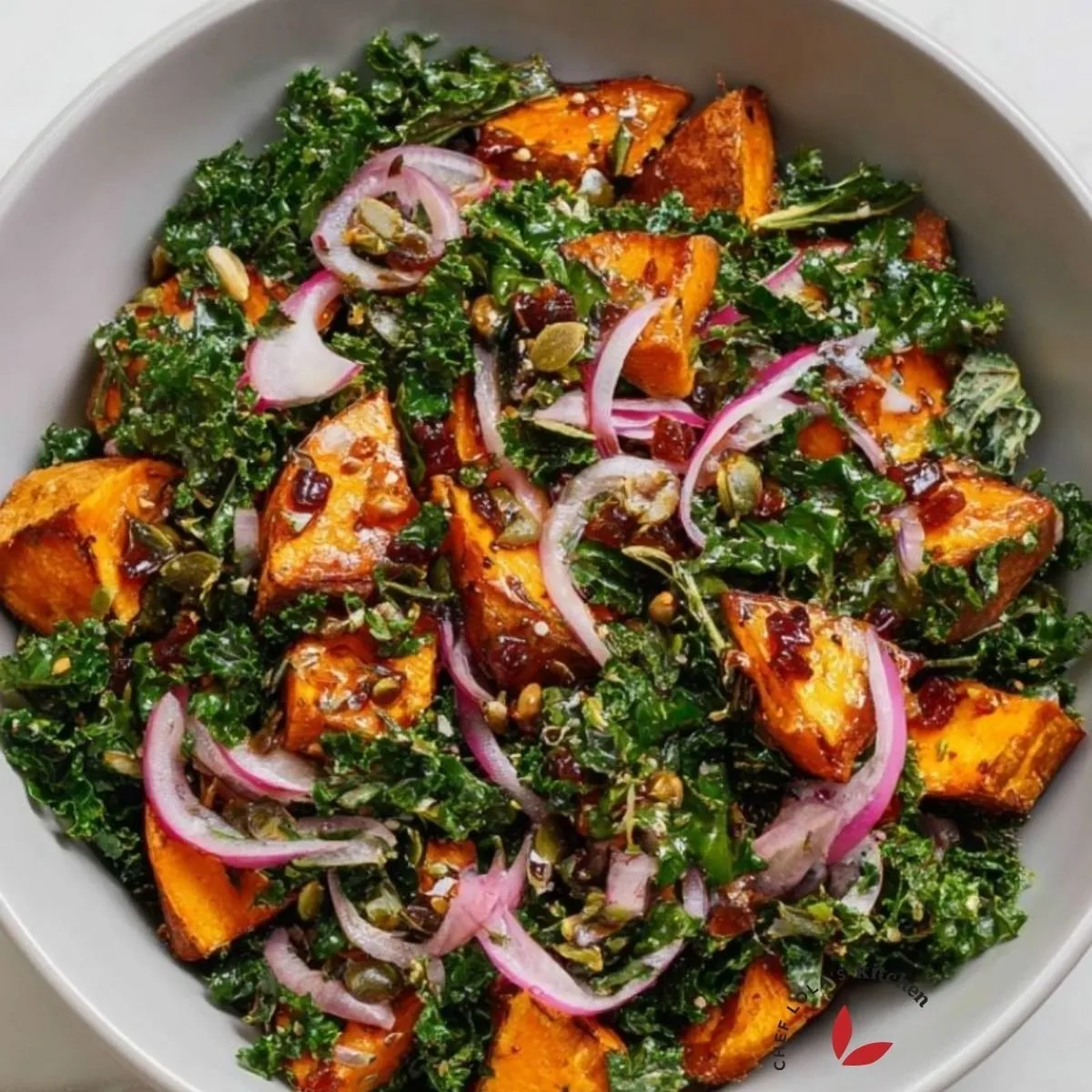 Sweet Potato Kale Salad
