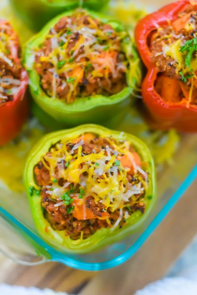 Tex Mex Style Stuffed Peppers