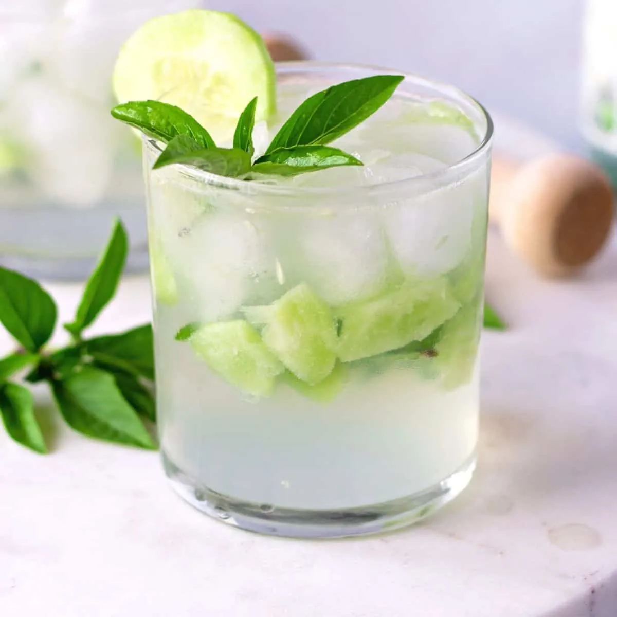 Thai Basil and Cucumber Gin Cocktail Recipe