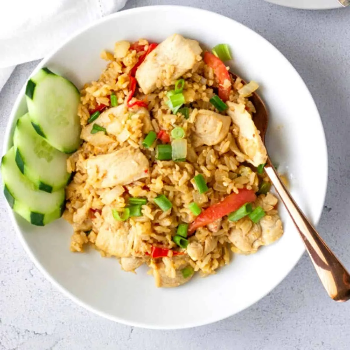 Thai Chicken Fried Rice Recipe