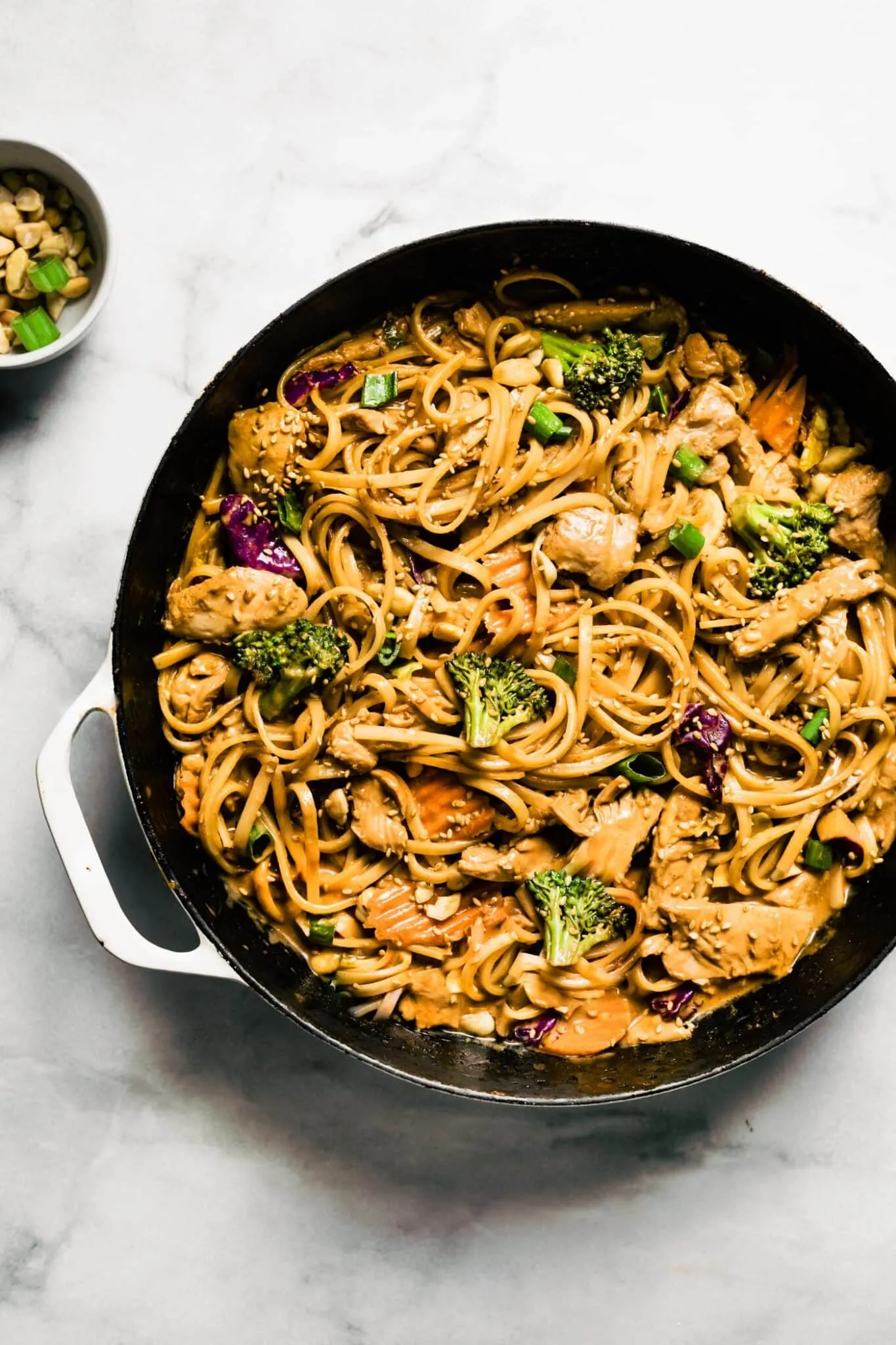 Thai Peanut Sauce Noodles Recipe