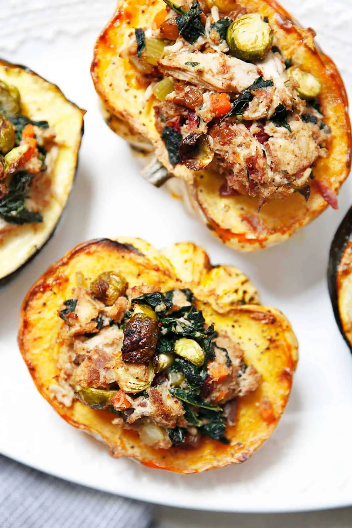 Thanksgiving Stuffed Acorn Squash
