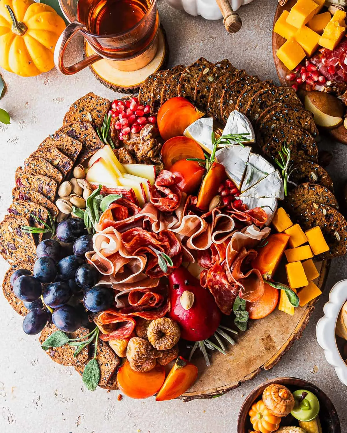Thanksgiving Turkey Charcuterie Board