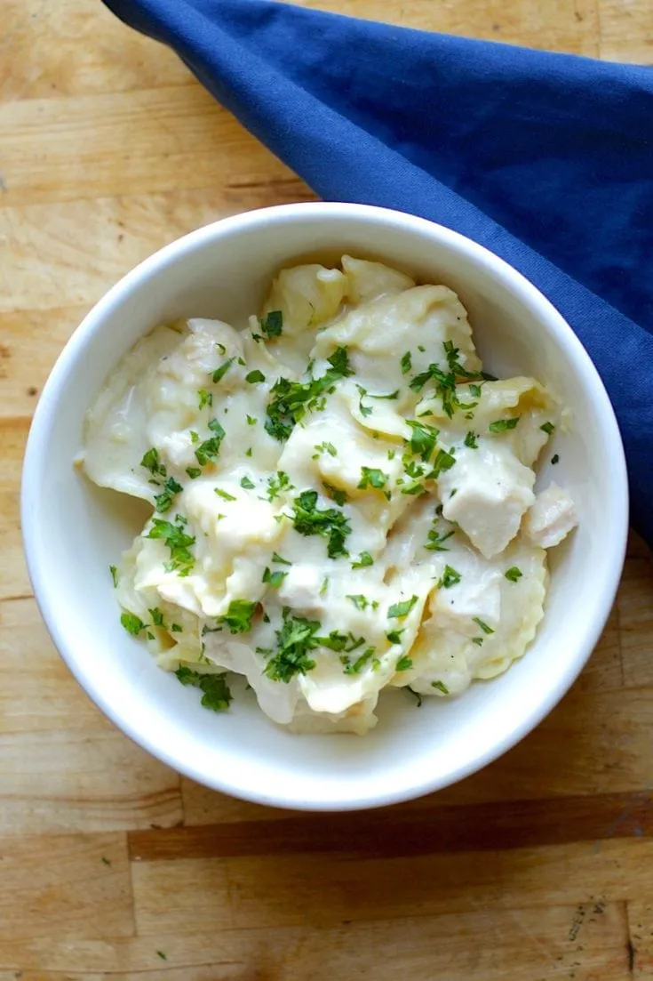 Tortellini Alfredo With Chicken Recipe