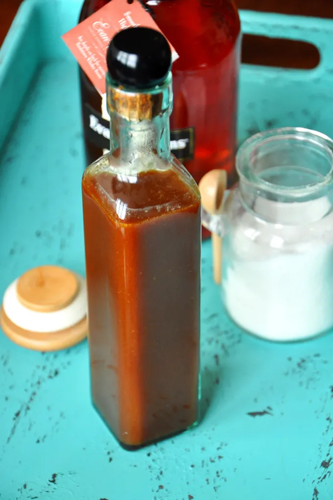 4-Ingredient Bourbon Caramel Sauce