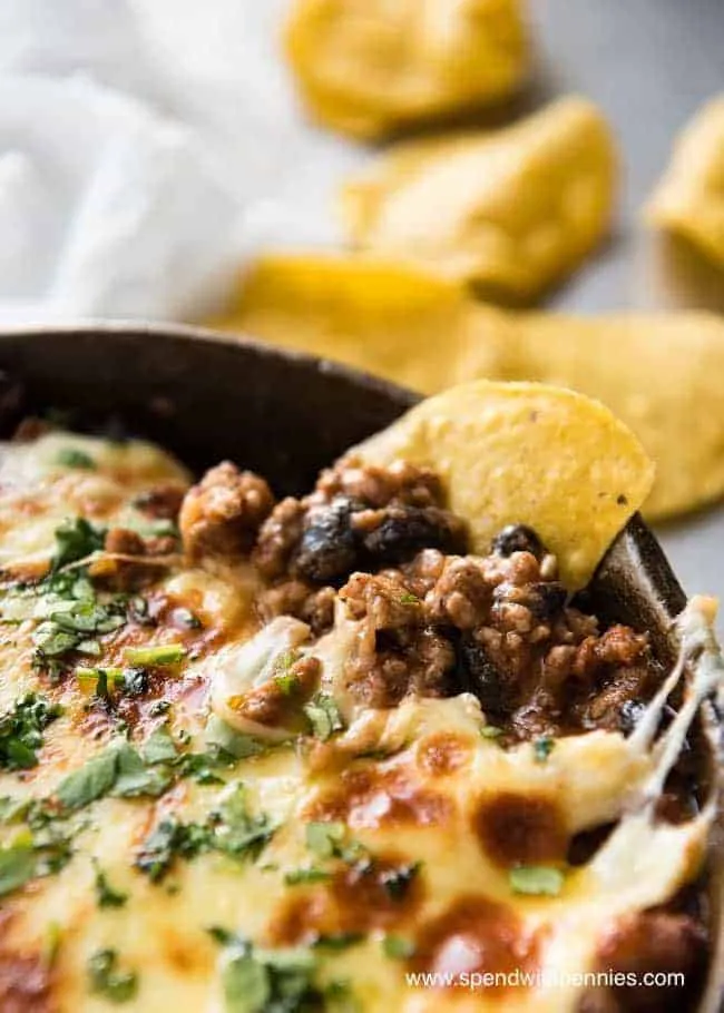 Beef Enchilada Dip