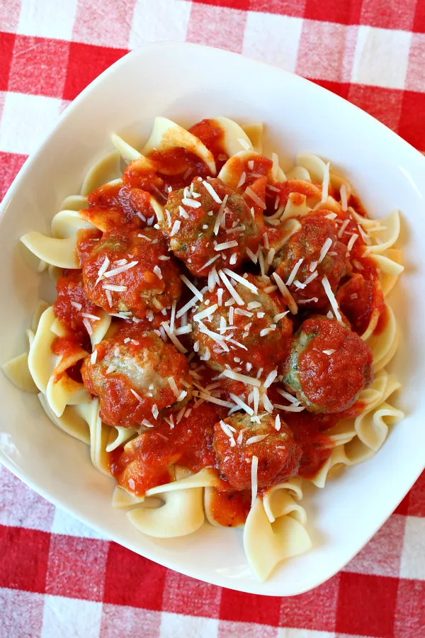 Turkey Pesto Meatballs