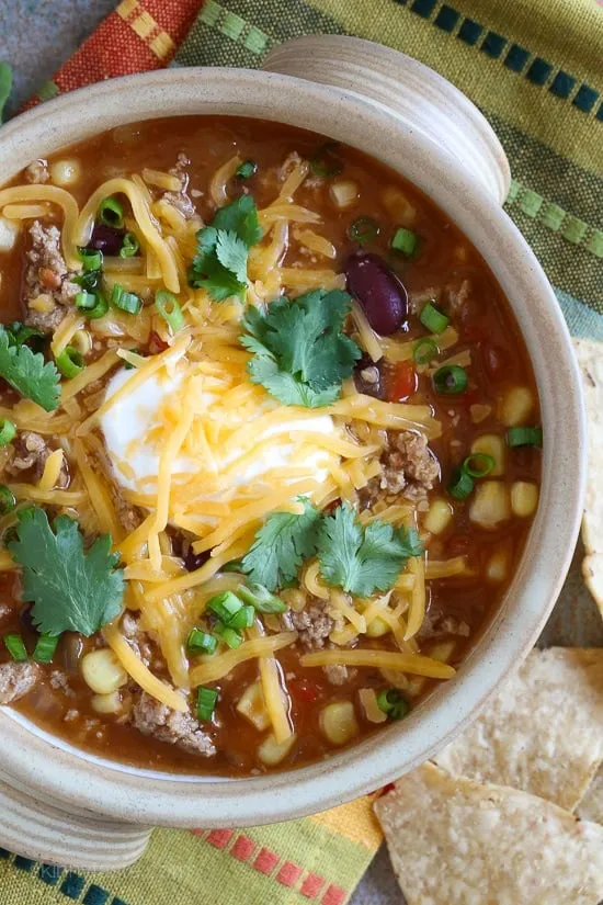 Turkey Taco Soup