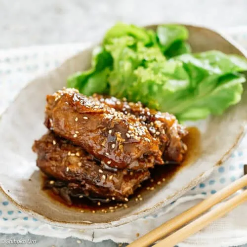 Beef Negimaki 牛肉のネギ巻き