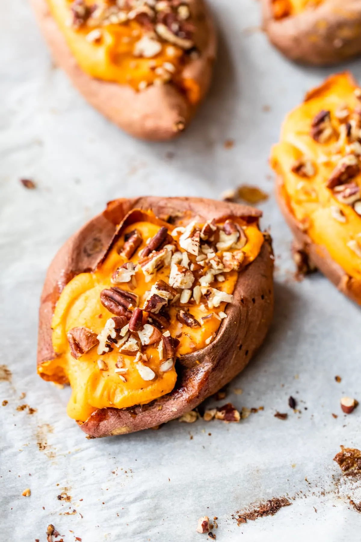 Twice Baked Sweet Potatoes