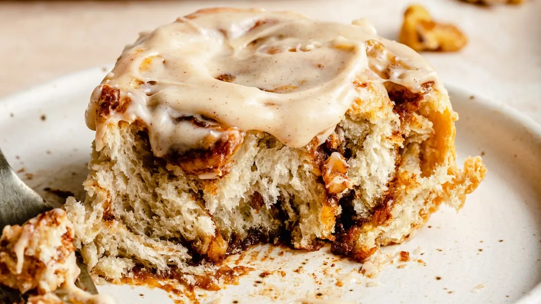 Vegan Banana Bread Cinnamon Rolls