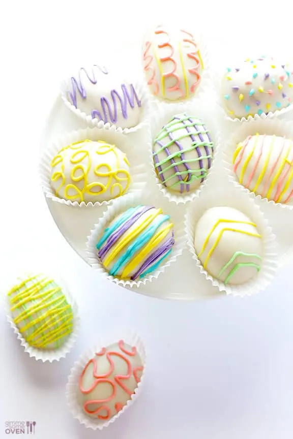 4-Ingredient Easter Egg Oreo Truffles