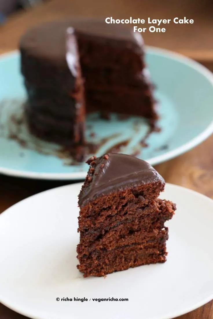 Vegan Chocolate Layer Cake. No Bake!