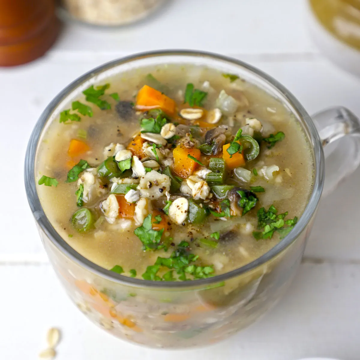 Vegetable Oats Soup Recipe