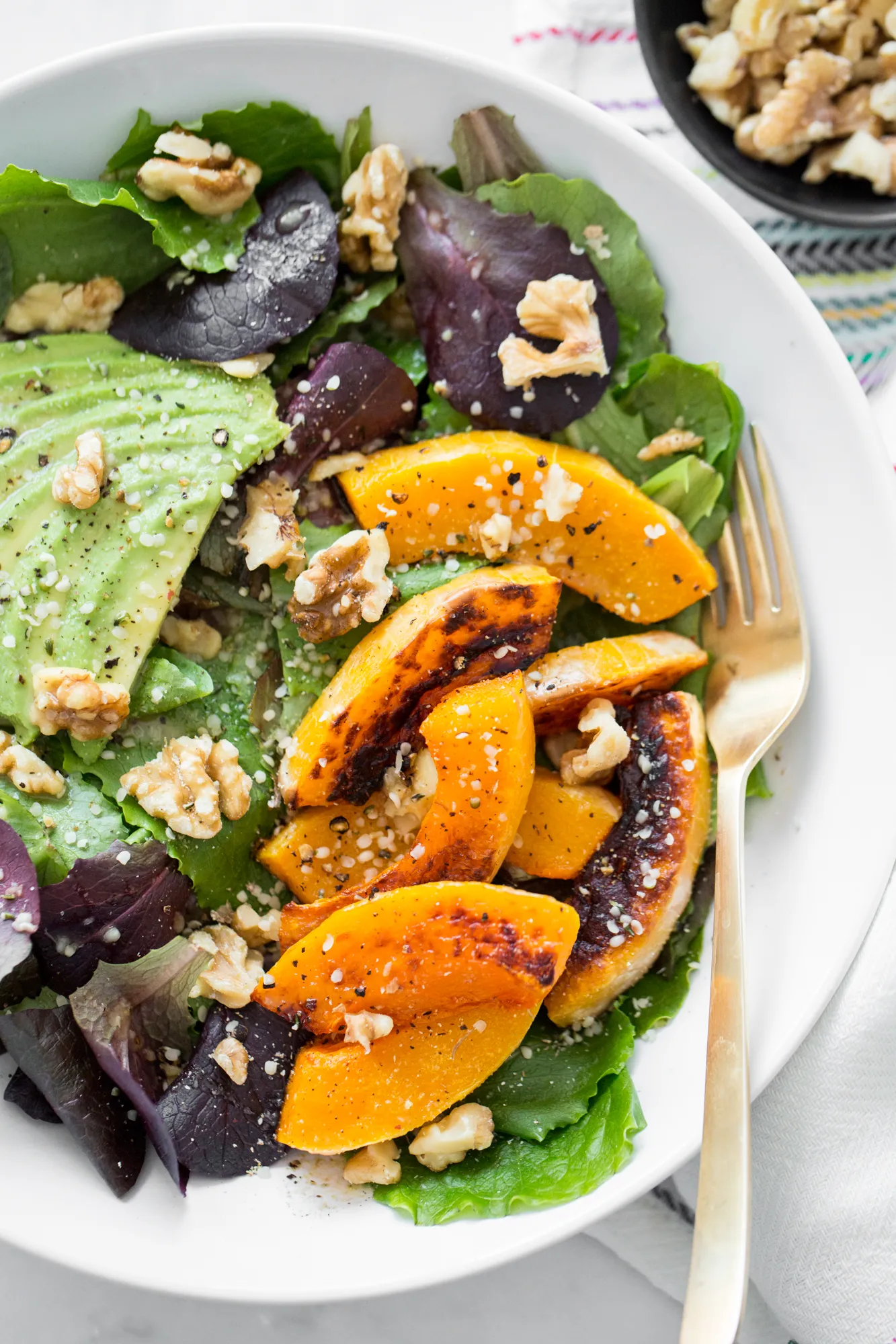 Vitamin Glow Warm Squash Salad