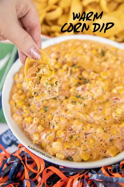 Warm Spicy Corn Dip