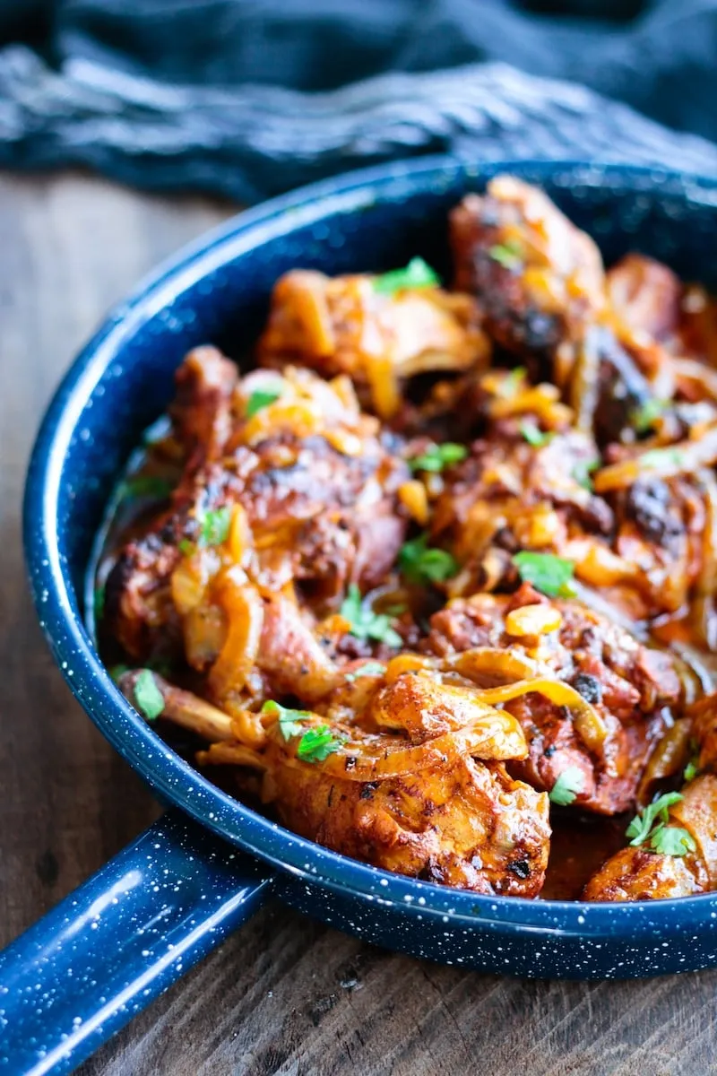 Belizean Stewed Chicken - Keto, Low Carb