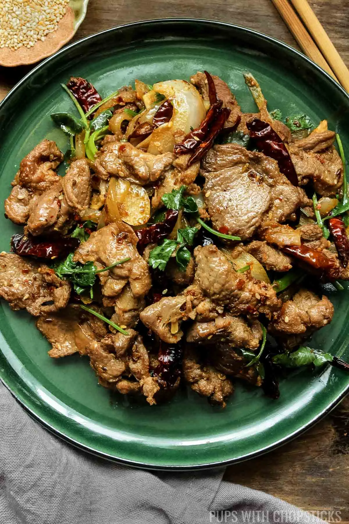 Xinjiang Cumin Lamb Stir Fry
