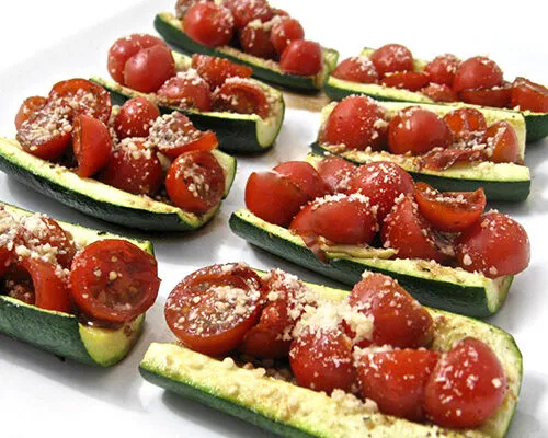Zucchini Bruschetta
