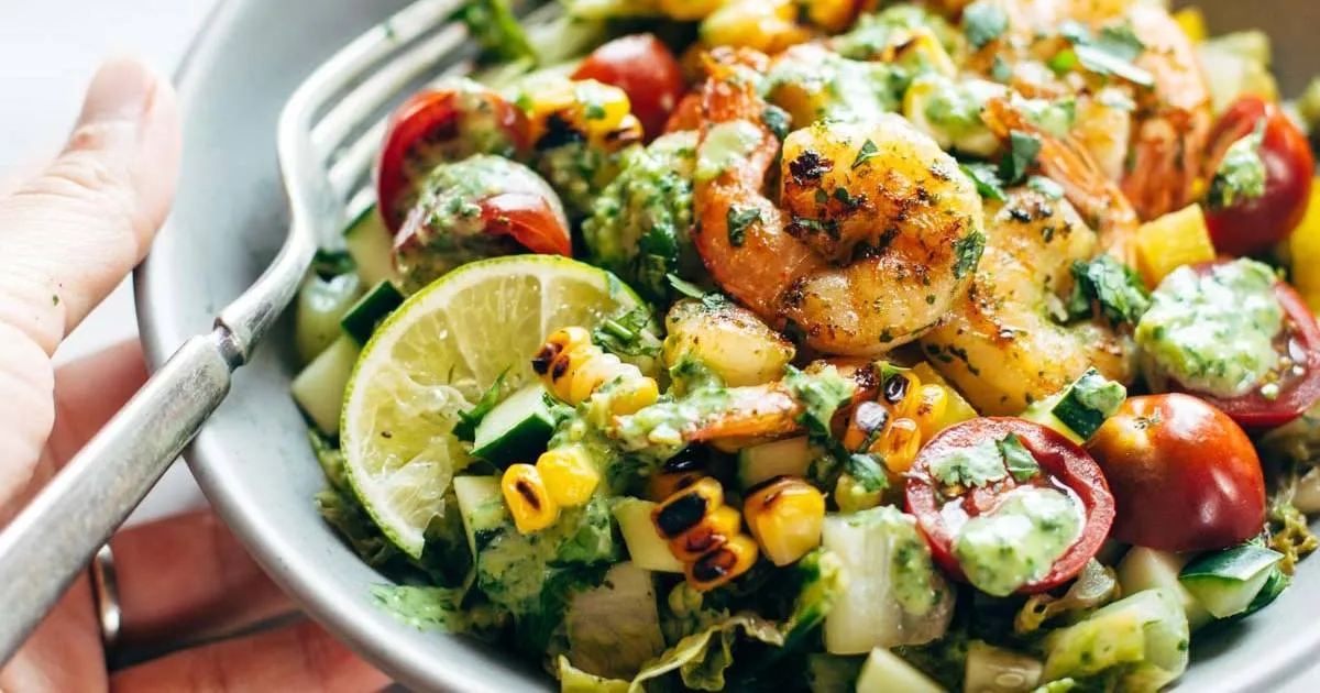 Detox Grilled Chopped Salad