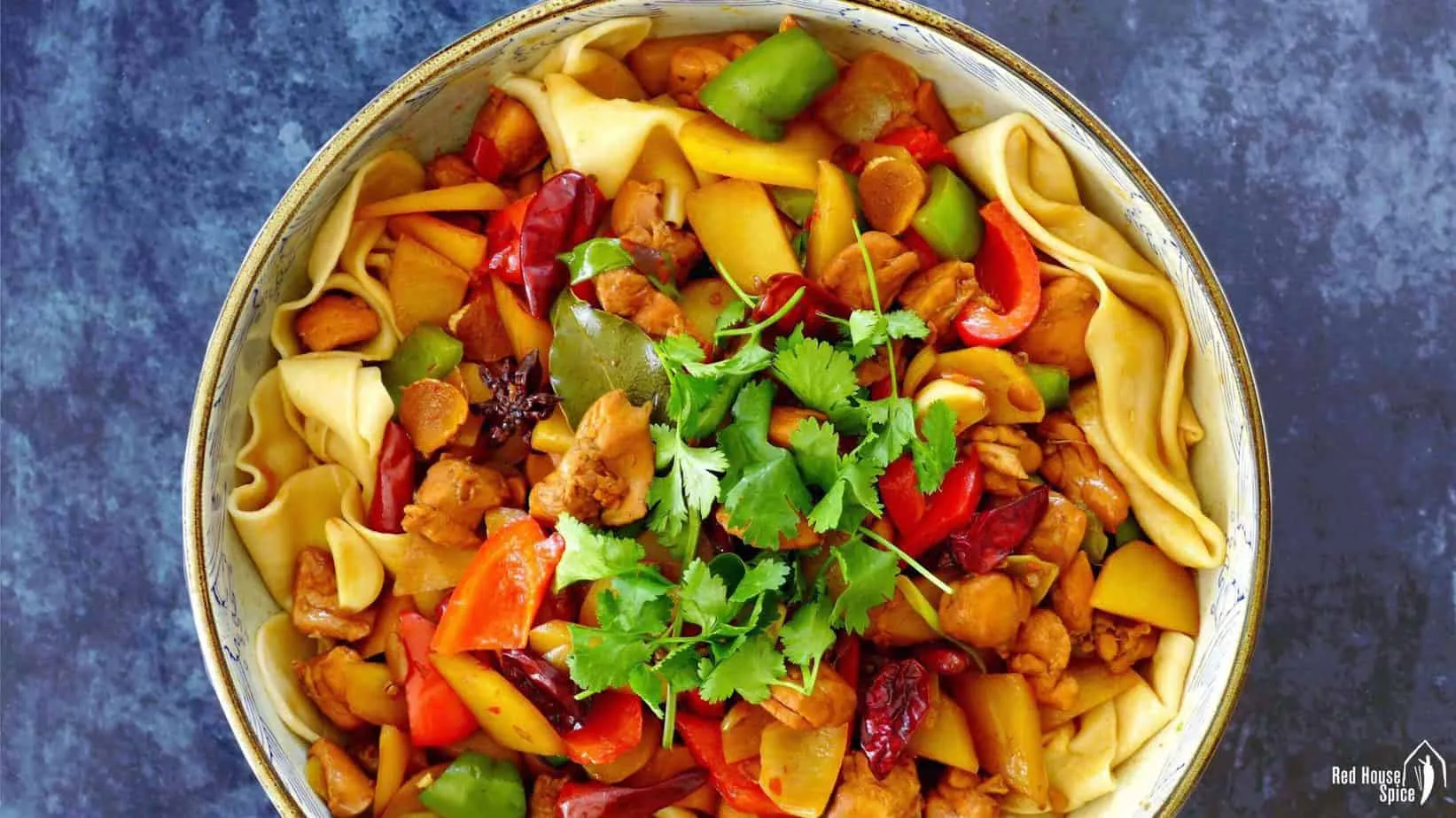 Big Plate Chicken with Belt Noodles