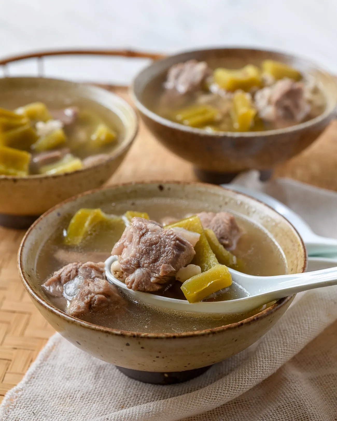 Bitter Melon Soup with Pork Bones