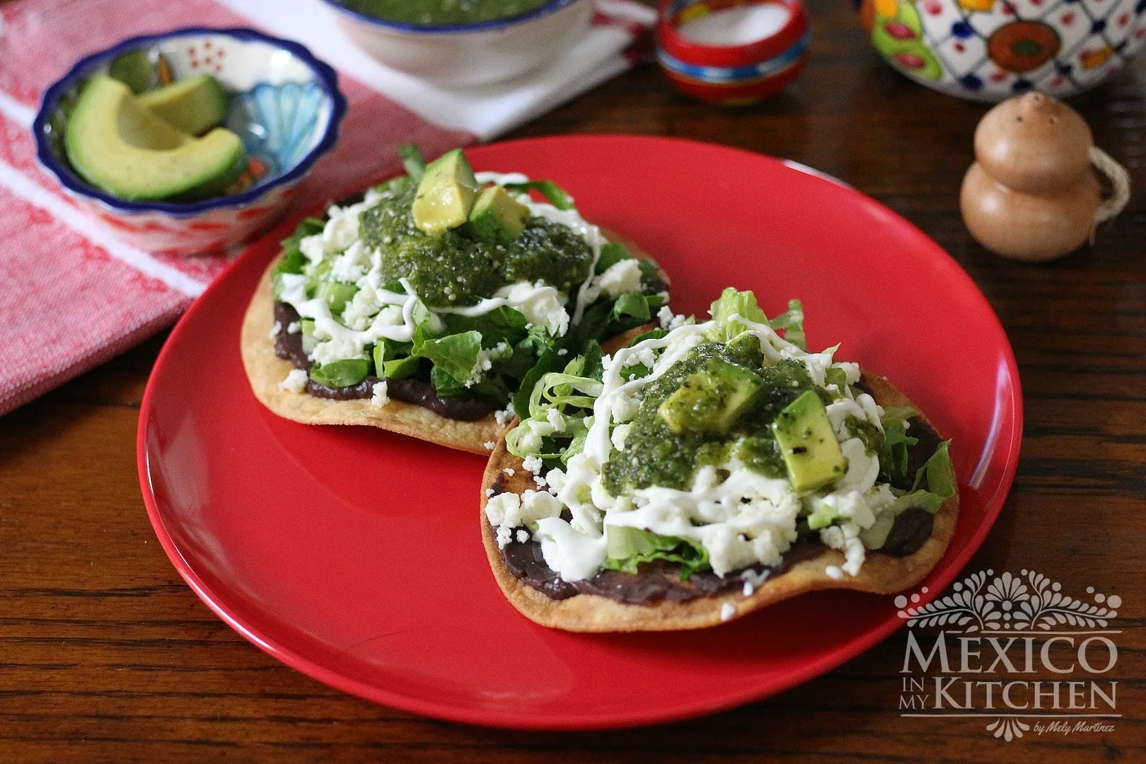 Black Bean Tostadas