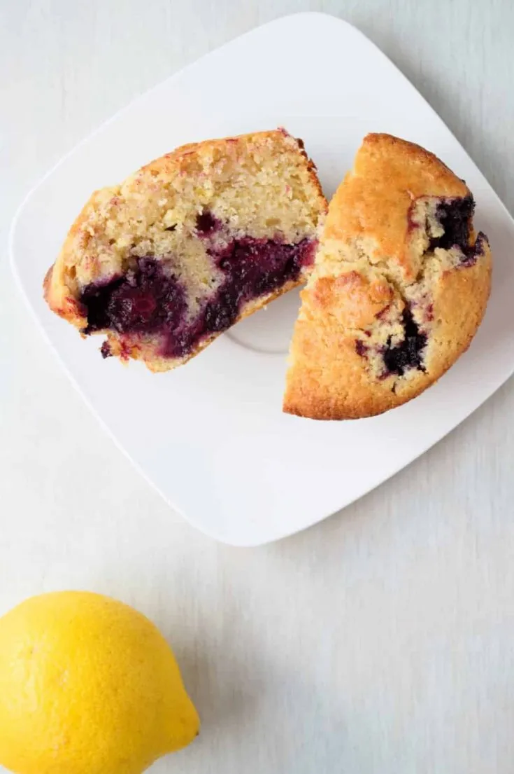 Blackberry Lemon Muffins