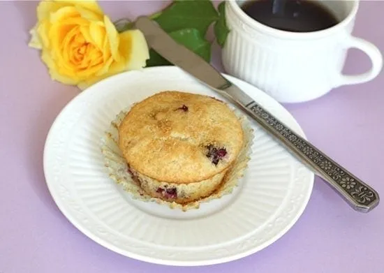 Blackberry Lime Muffins