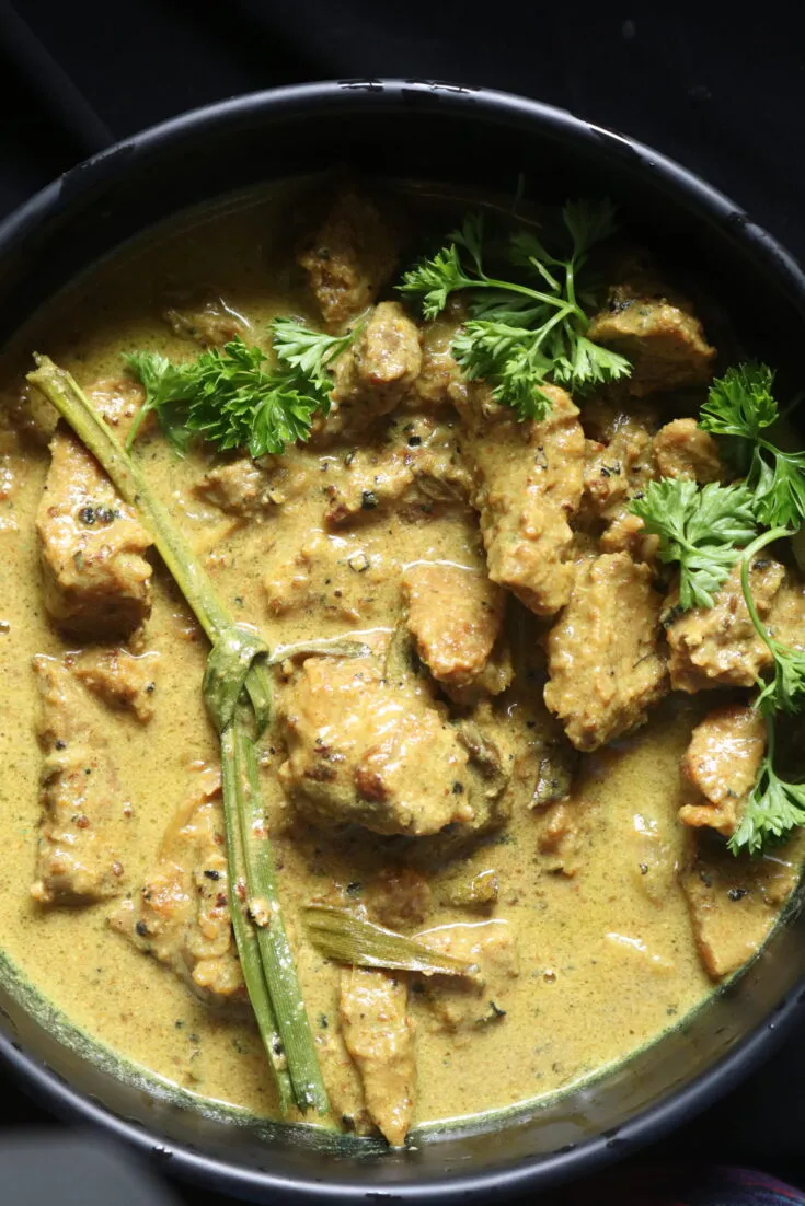 Black pepper beef curry