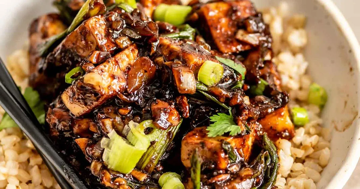 Black Pepper Tofu