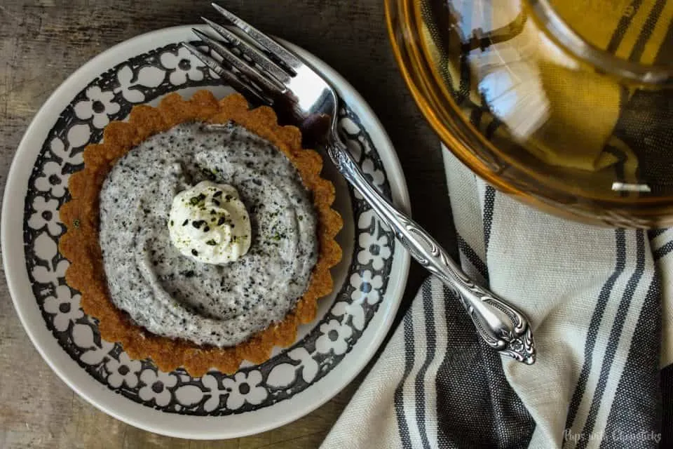 Black Sesame Cheesecake