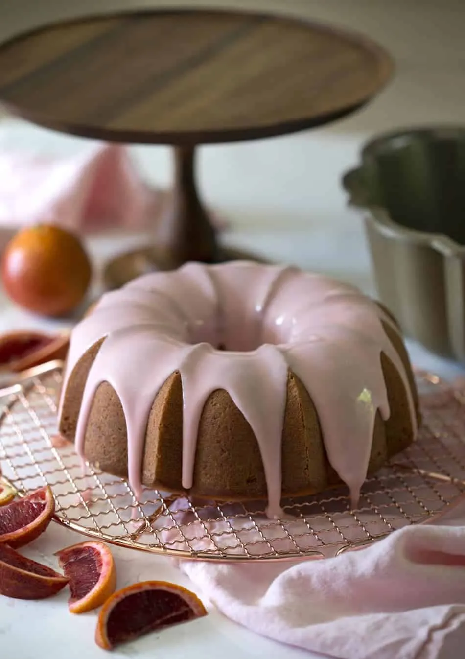 Blood Orange Pound Cake