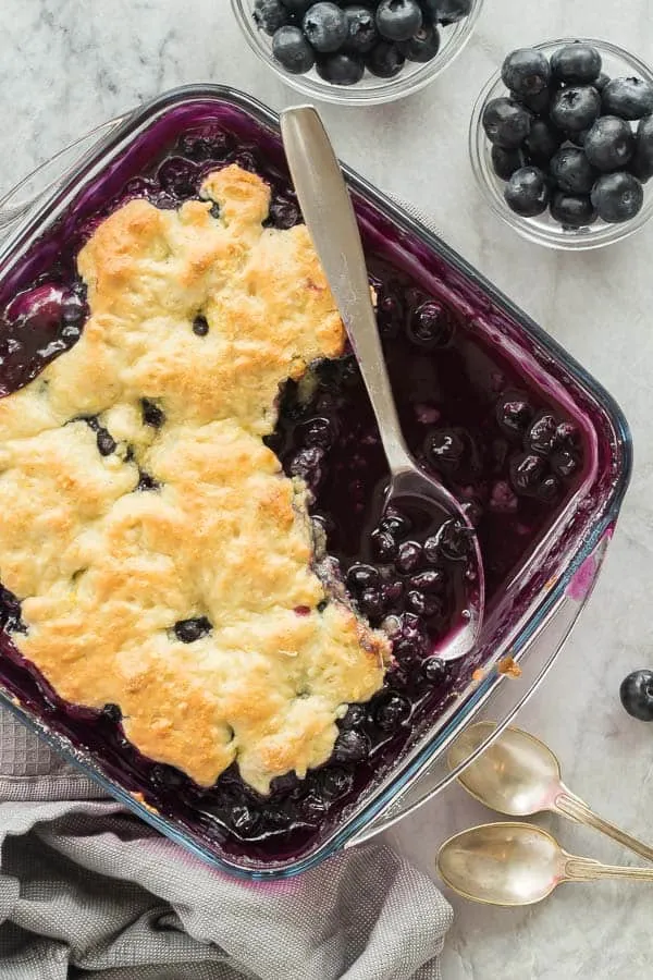 Blueberry Cobbler