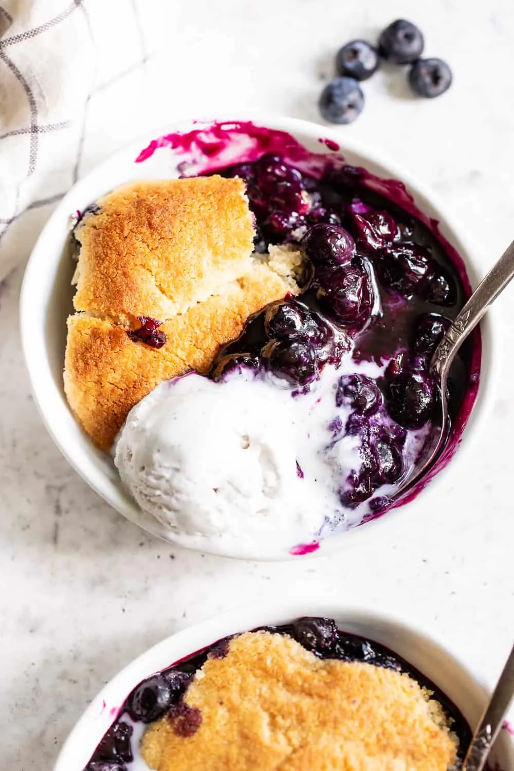 Blueberry Cobbler {Paleo, Vegan}