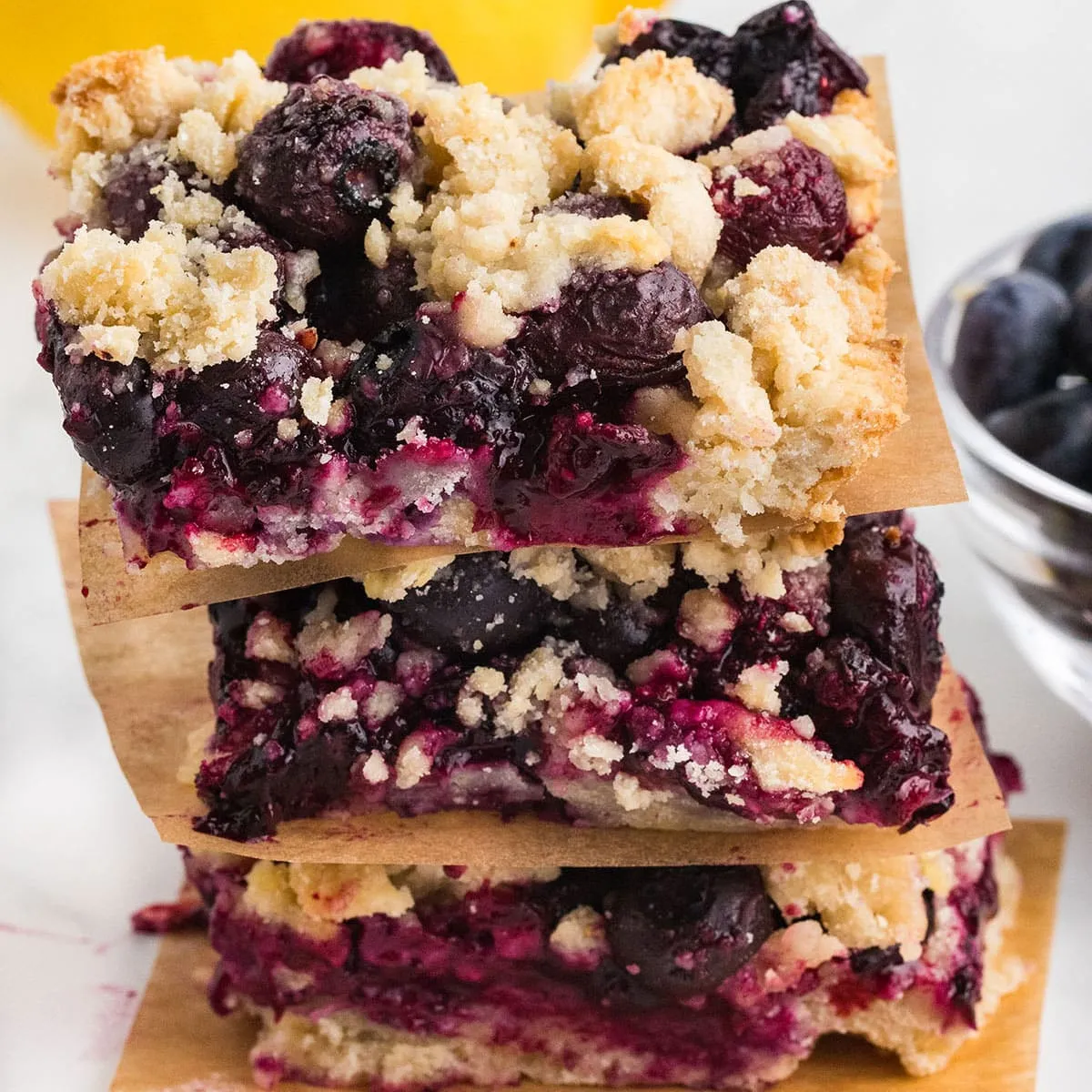 Blueberry Lemon Bars