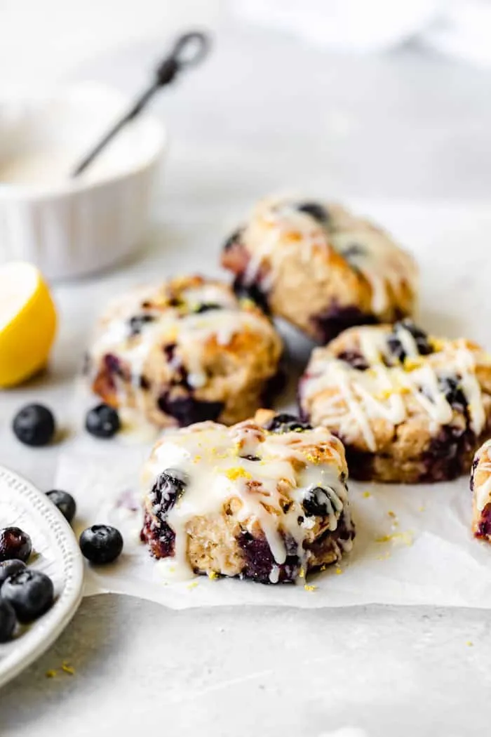 Blueberry Lemon Biscuits