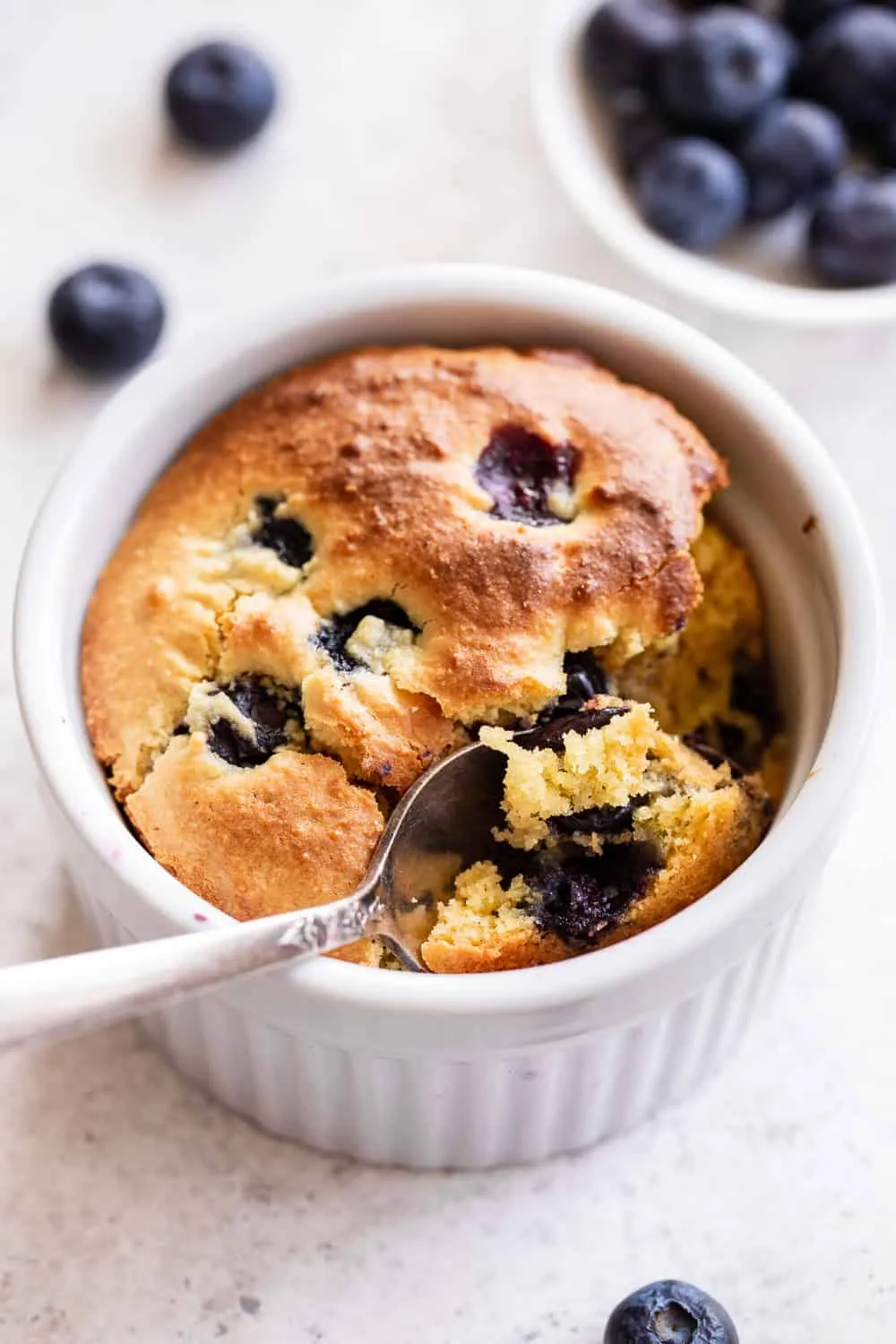 Blueberry Muffin in a Mug {Paleo}