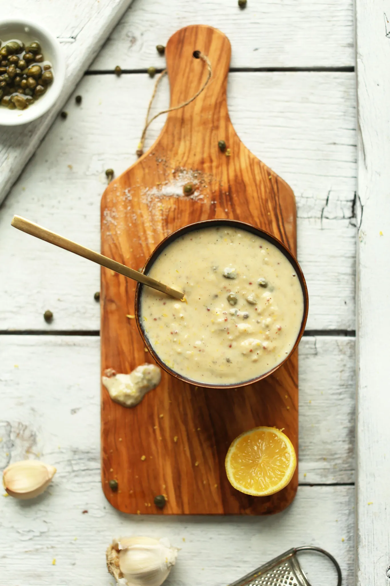 5-Minute Vegan Caesar Dressing