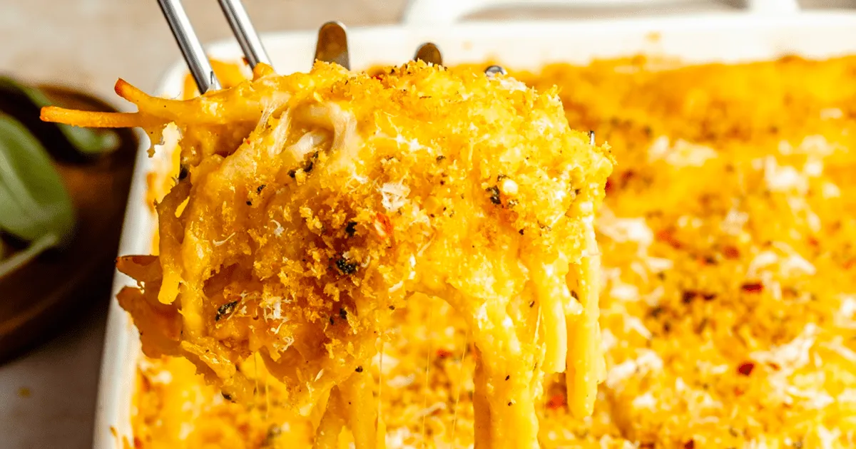 Brown Butter, Ricotta & Butternut Squash Baked Bucatini