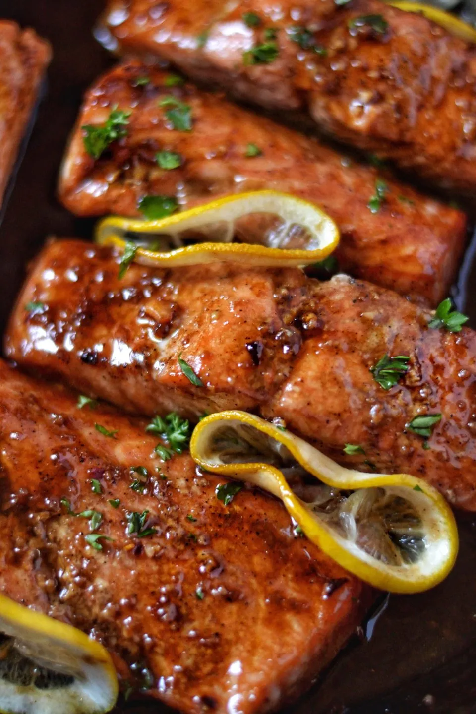 Browned Butter Teriyaki Salmon