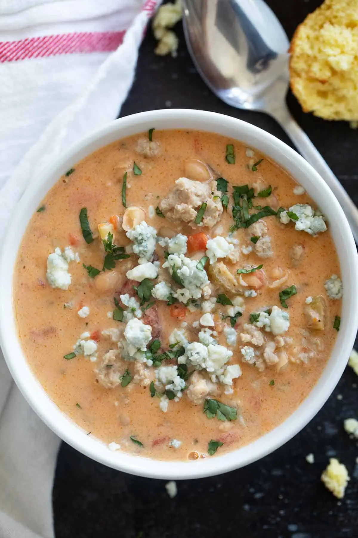 Buffalo Chicken Chili