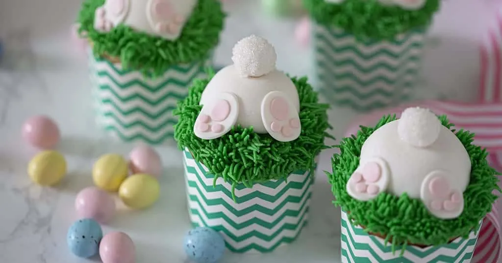Bunny Butt Cupcakes
