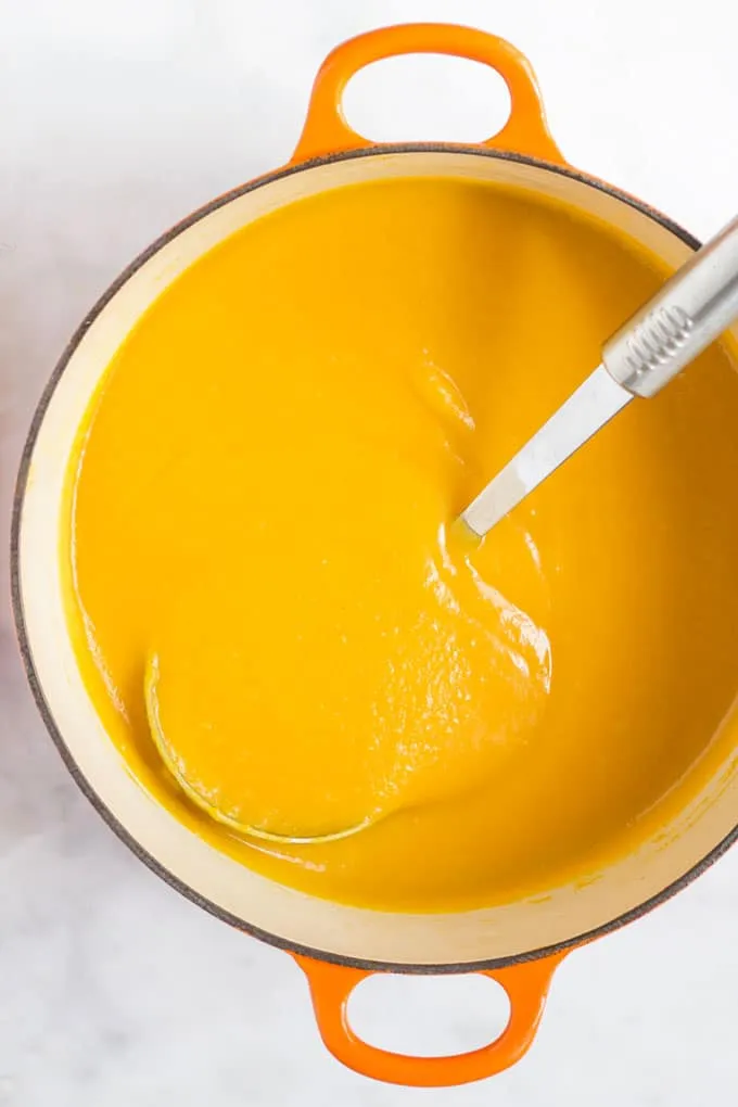 Butternut Squash and Apple Soup