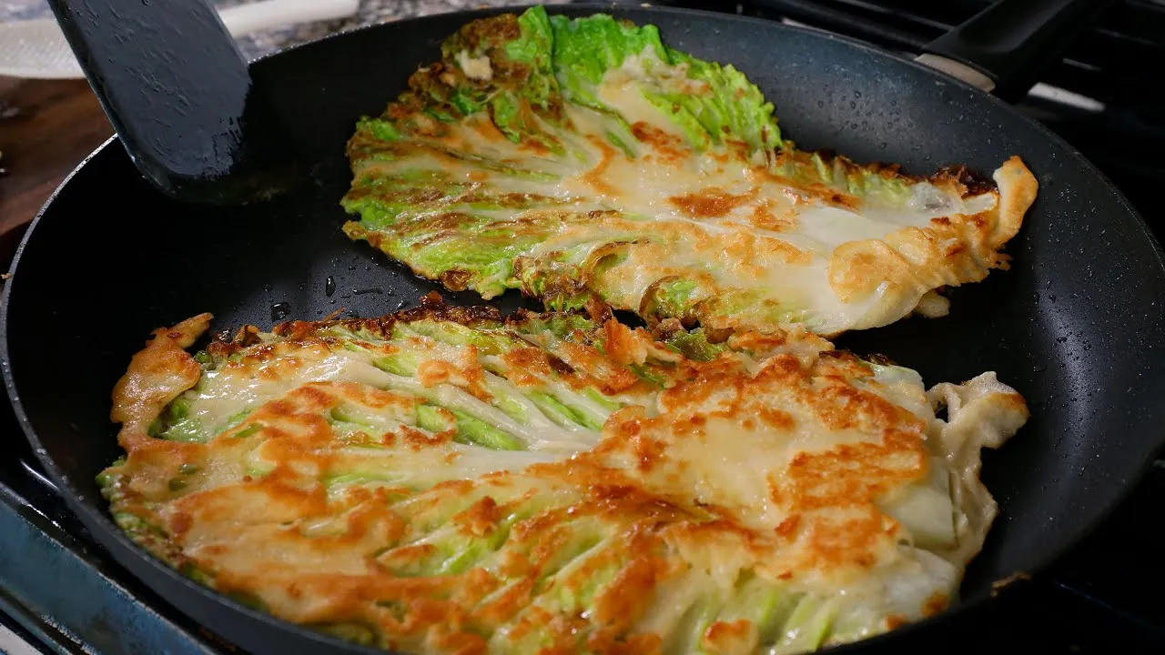 Cabbage pancake