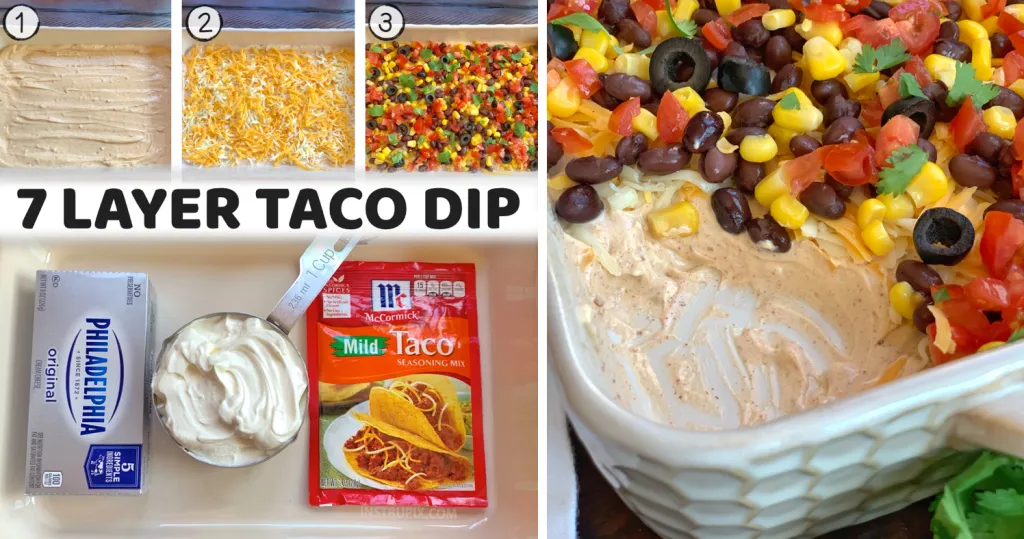 7 Layer Taco Dip