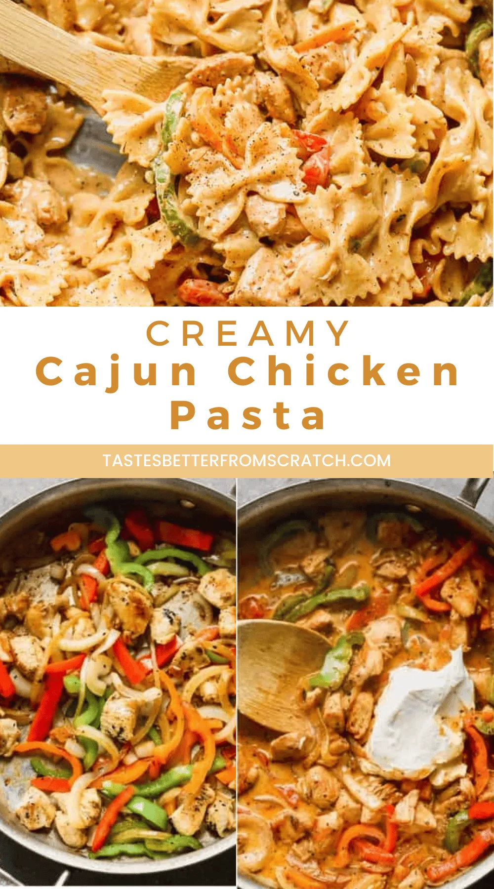 Cajun Chicken Alfredo Pasta